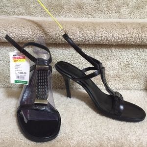 Heroes Cesare Paciotti black leather heels